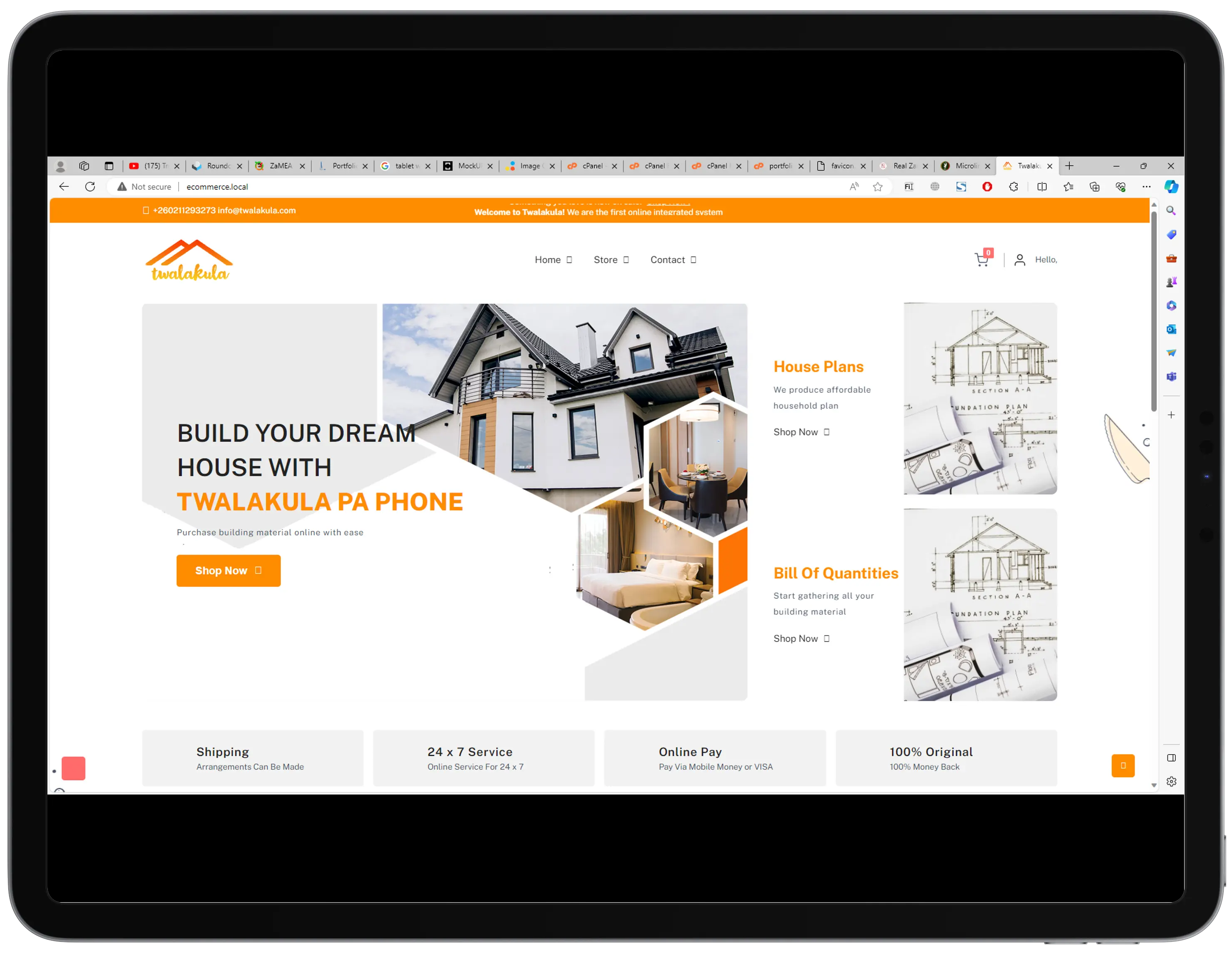 Twalakuka Pa Phone Website | Ecommerce | Website